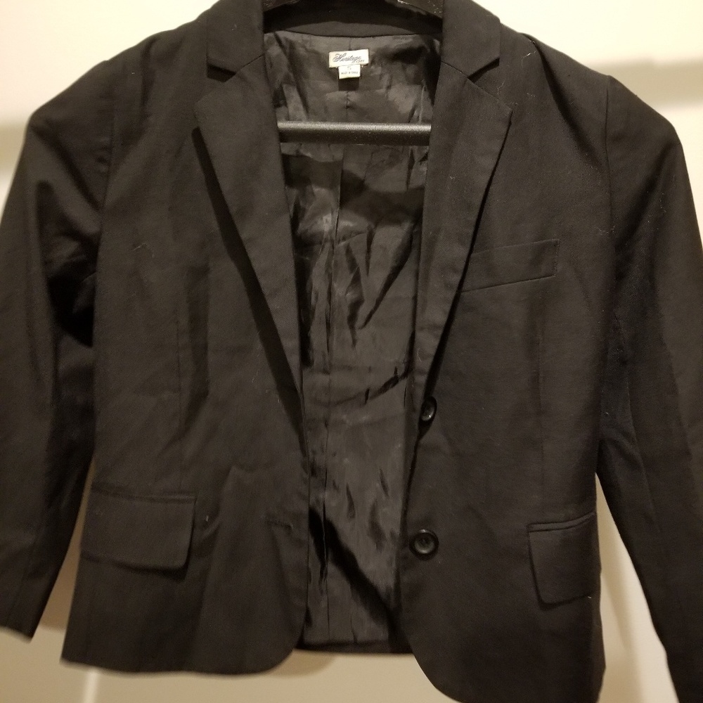 3/4 sleeve crop jacket